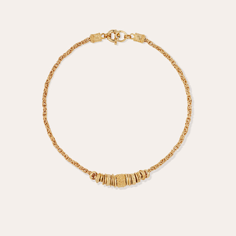 Marquise Chain Necklace Gold