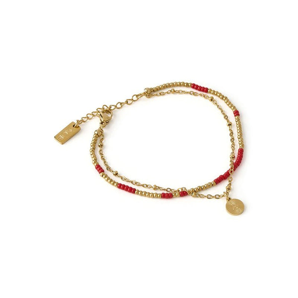 Find Cobra Cherry Bracelet - Arms of Eve at Bungalow Trading Co.