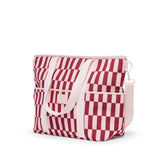 Cooler Base Burgundy/Peony Check