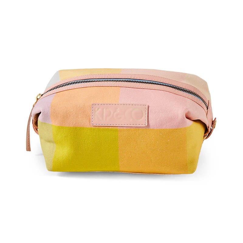 Find Corfu Tartan Toiletry Bag - Kip & Co at Bungalow Trading Co.