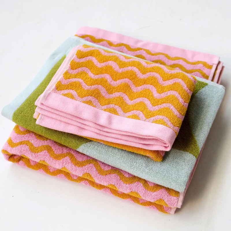 Find Cotton Ripple Bath Towel - Mosey Me at Bungalow Trading Co.