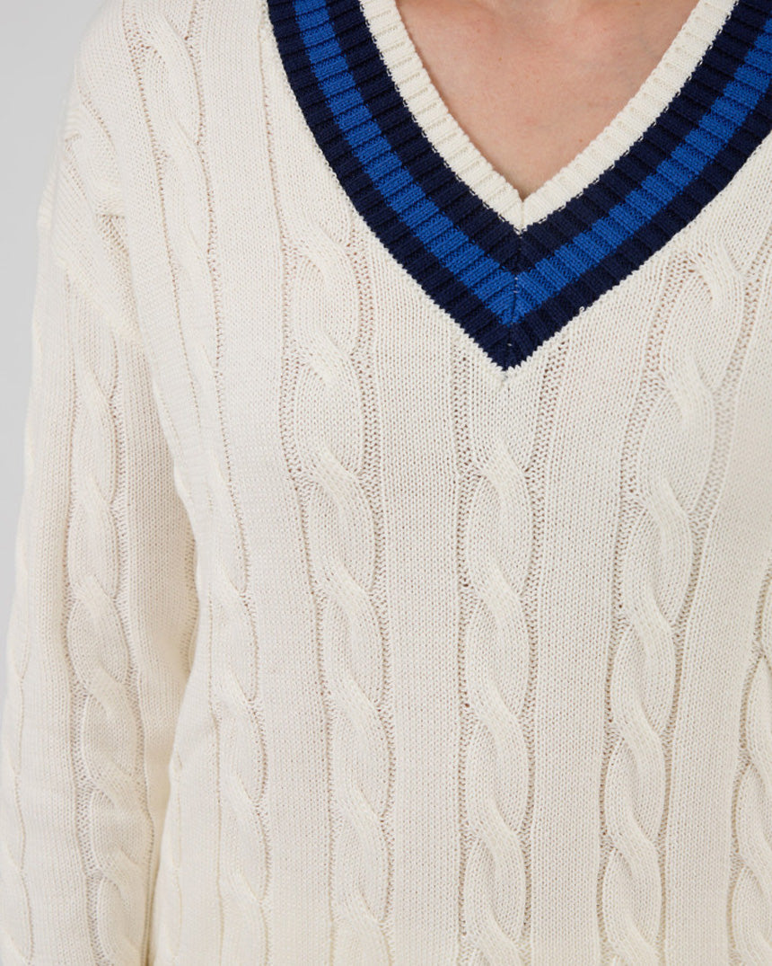 Courtside Jumper Off White