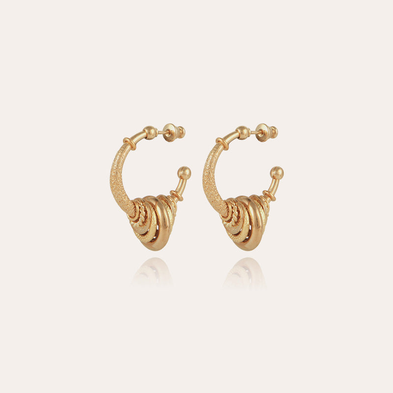 Creole Maranzana Hoop Earrings Gold