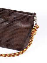 Find Cut Calf Leather Bag Choco - Craie Studio at Bungalow Trading Co.