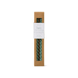 Find Cypress & Fir Twisted Tapers Evergreen - Designworks at Bungalow Trading Co.