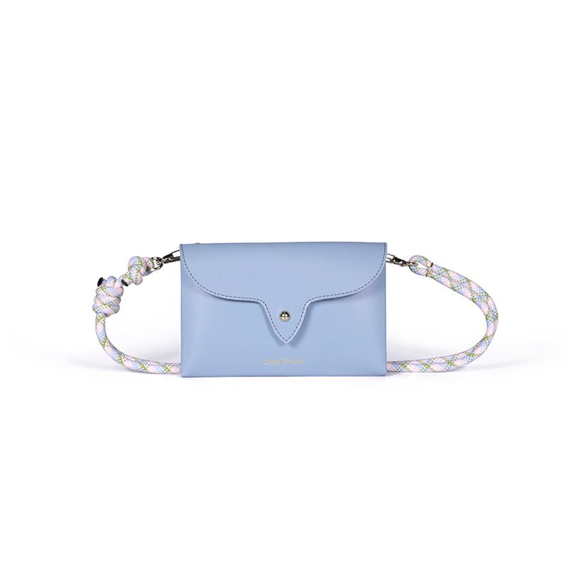 Find Daily Leather Mini Bag Ciel (Sky Blue) - Craie Studio at Bungalow Trading Co.