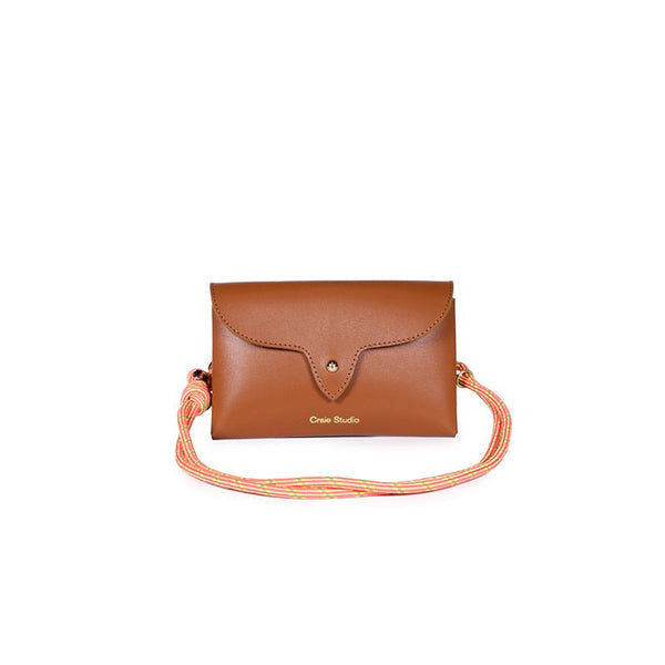 Find Daily Leather Mini Bag Tan - Craie Studio at Bungalow Trading Co.