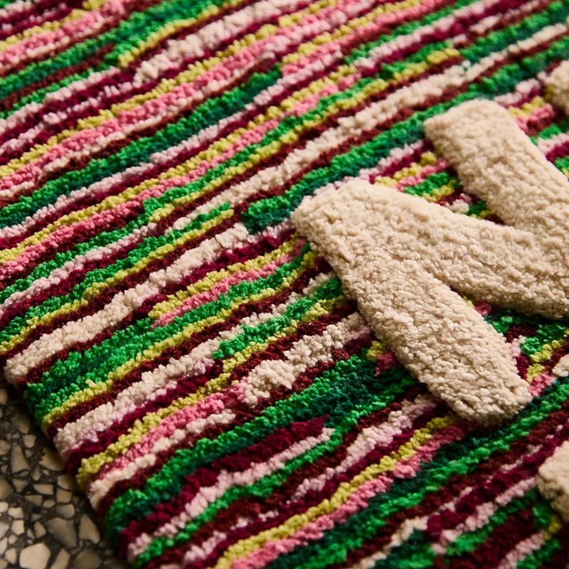 Tula Nudie Rudie Bath Mat Rosewood
