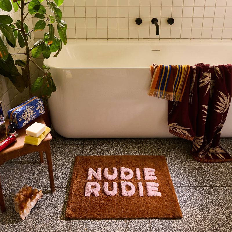Nudie Rudie Bath Mat Mini Russet