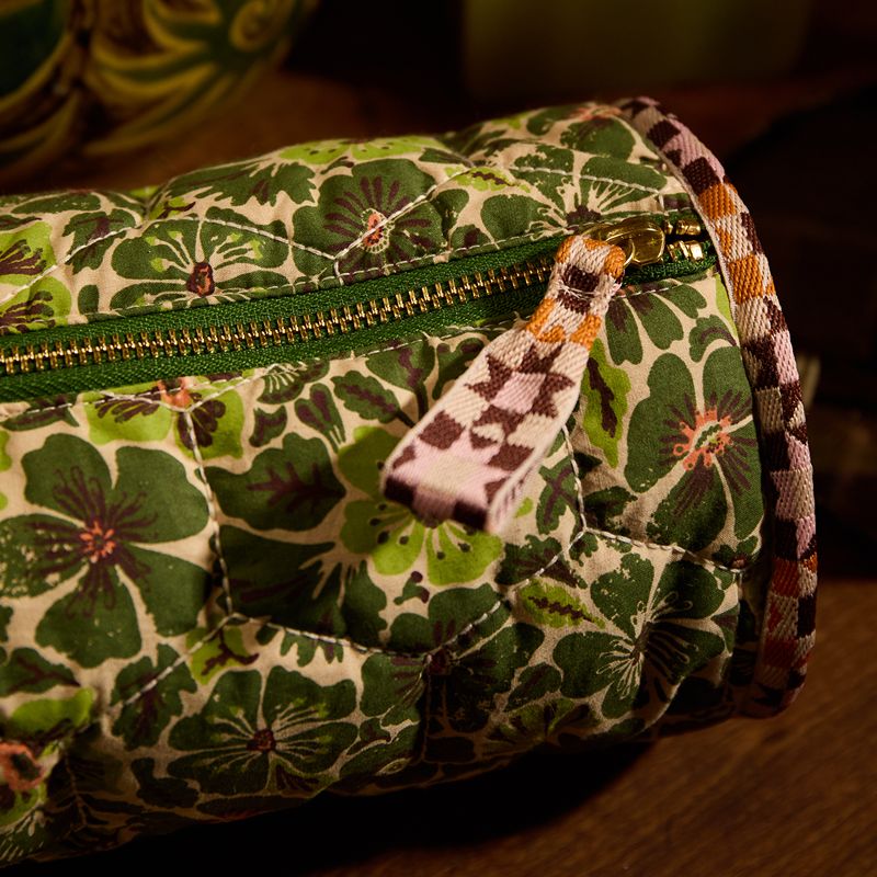 Magnolia Make Up Bag Cactus Green