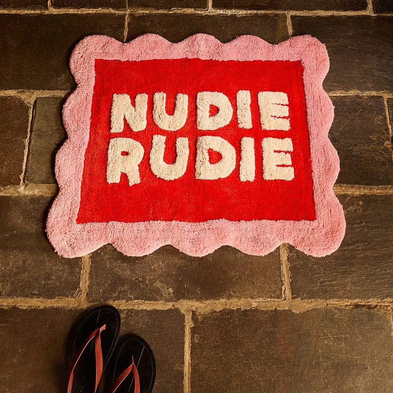 Romy Nudie Rudie Bath Mat Poppy