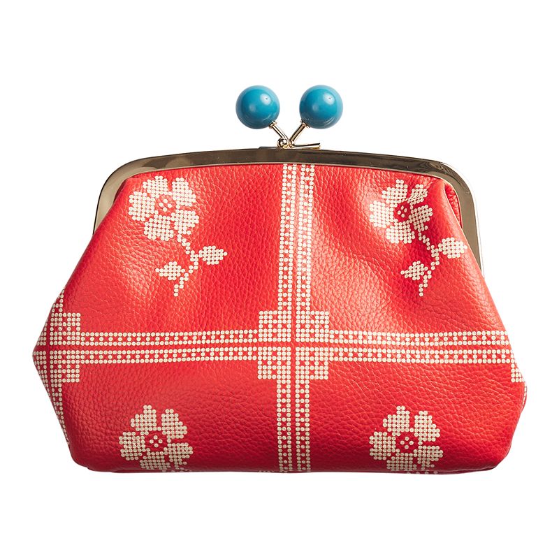 Bonny Large Purse Poppy