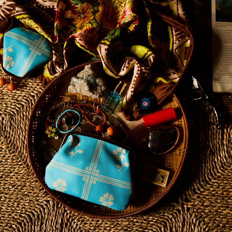 Bonny Large Purse Turquoise