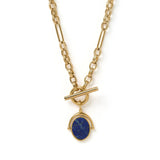 Find Delilah Spinner Necklace Lapis Lazuli - Arms of Eve at Bungalow Trading Co.