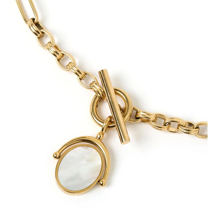 Find Delilah Spinner Necklace Lapis Lazuli - Arms of Eve at Bungalow Trading Co.