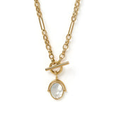 Find Delilah Spinner Necklace Lapis Lazuli - Arms of Eve at Bungalow Trading Co.