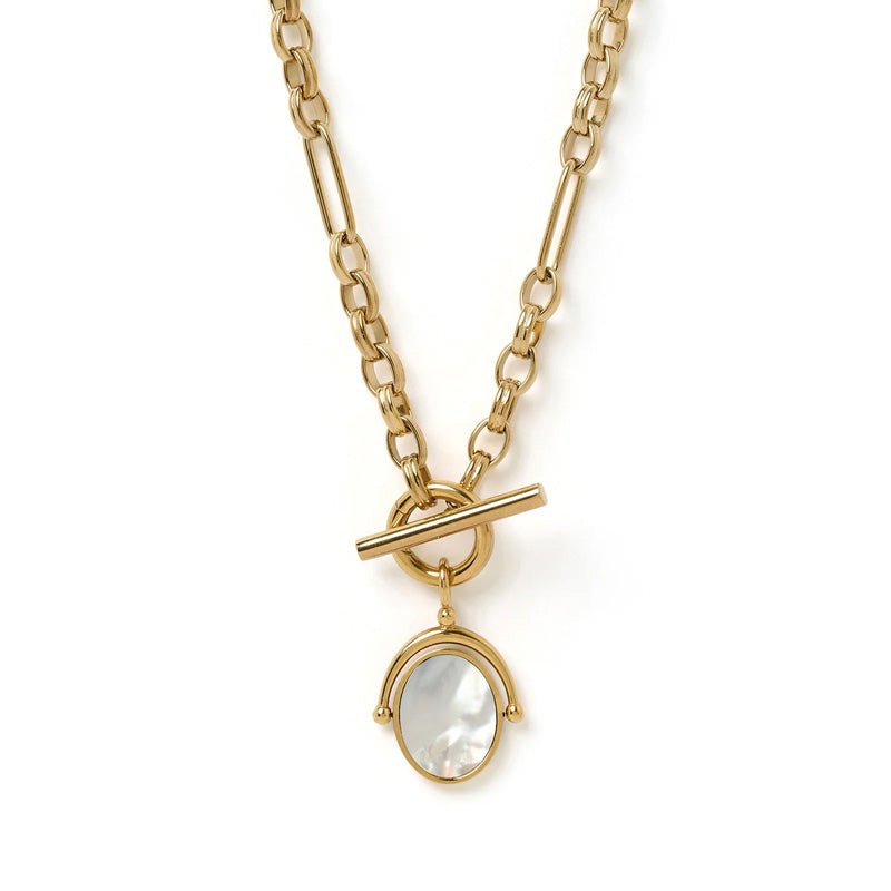 Find Delilah Spinner Necklace Lapis Lazuli - Arms of Eve at Bungalow Trading Co.