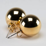 Find Dot Earrings Gold - Vanessa Baroni at Bungalow Trading Co.