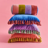 Find Dreamer Velvet Bolster Cushion - Kip & Co at Bungalow Trading Co.