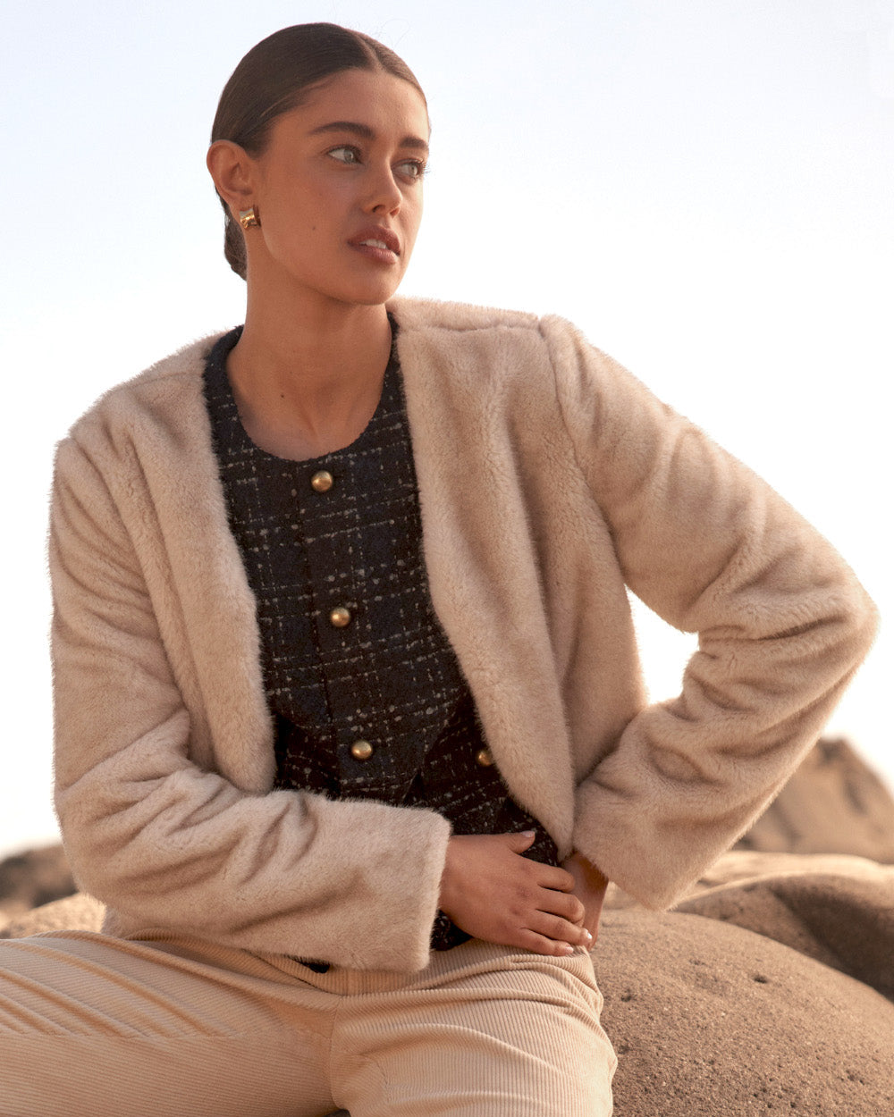 Dune Jacket Ecru