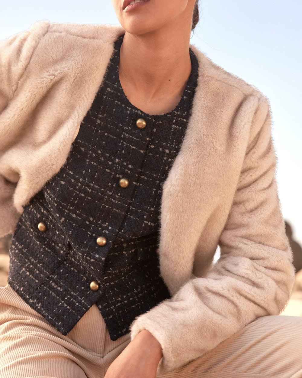 Dune Jacket Ecru