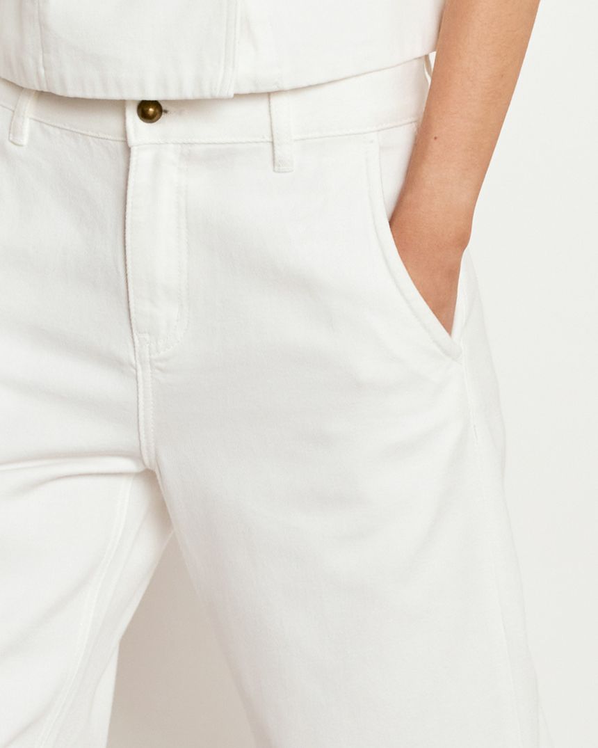 Flint Jean Elm White Denim