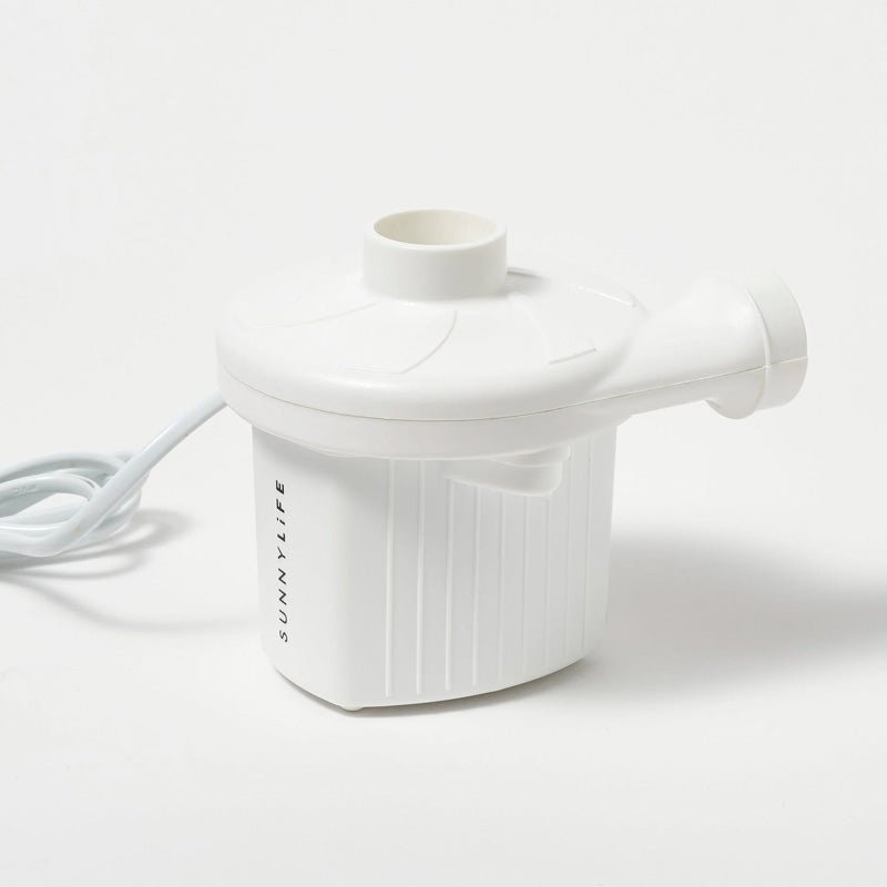 Find Electric Air Pump White - Sunnylife at Bungalow Trading Co.