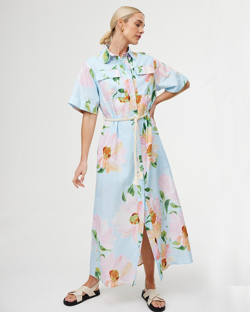 Find Emelia Dress Summer Daisy - Kinney at Bungalow Trading Co.