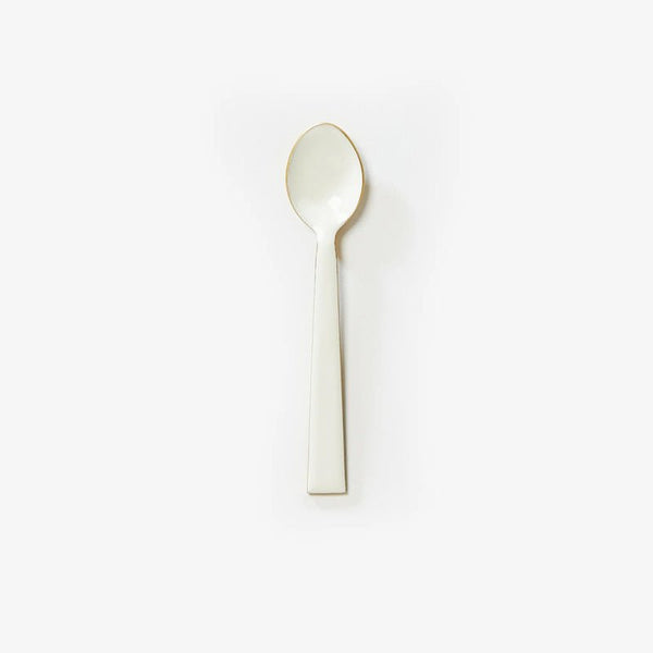 Find Enamel Teaspoon White - Bonnie & Neil at Bungalow Trading Co.