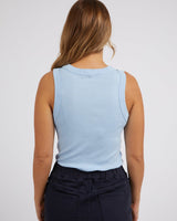 Find Esme Tank Light Blue - Foxwood at Bungalow Trading Co.