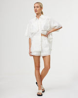 Find Evie Shirt Ivory - Kinney at Bungalow Trading Co.