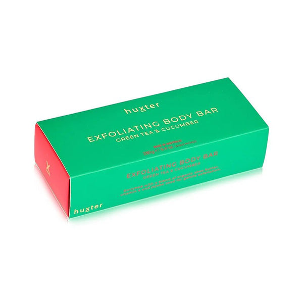 Find Exfoliating Body Bar Emerald Green Tea & Cucumber - Huxter at Bungalow Trading Co.
