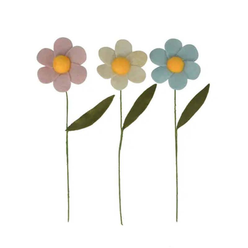 Flower Felt Blue