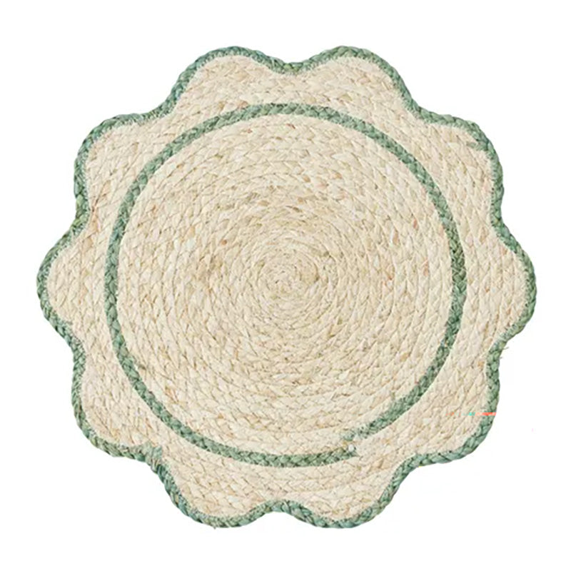 Sonny Husk Placemat Natural/Emerald