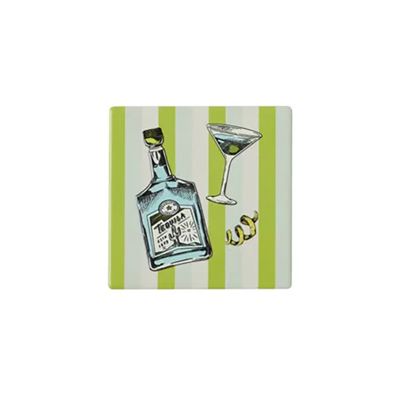 Gimlet Ceramic Coaster Tequila