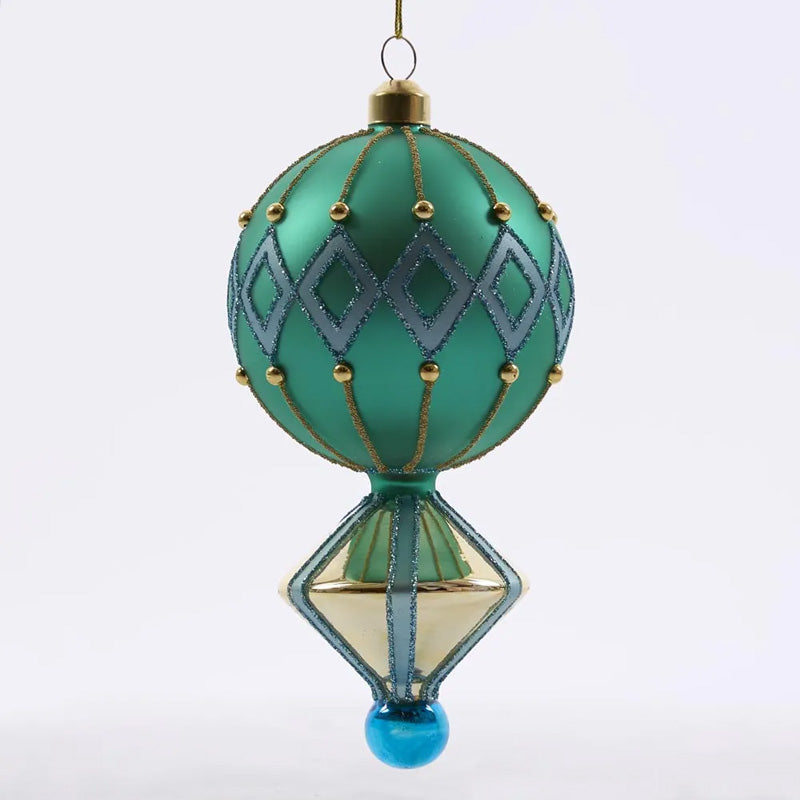 Carnivale Emerald Decoration Green + Blue