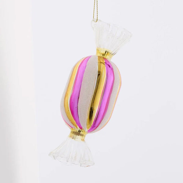 Striped Candy Decoration Pink