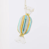 Striped Candy Decoration Turquoise
