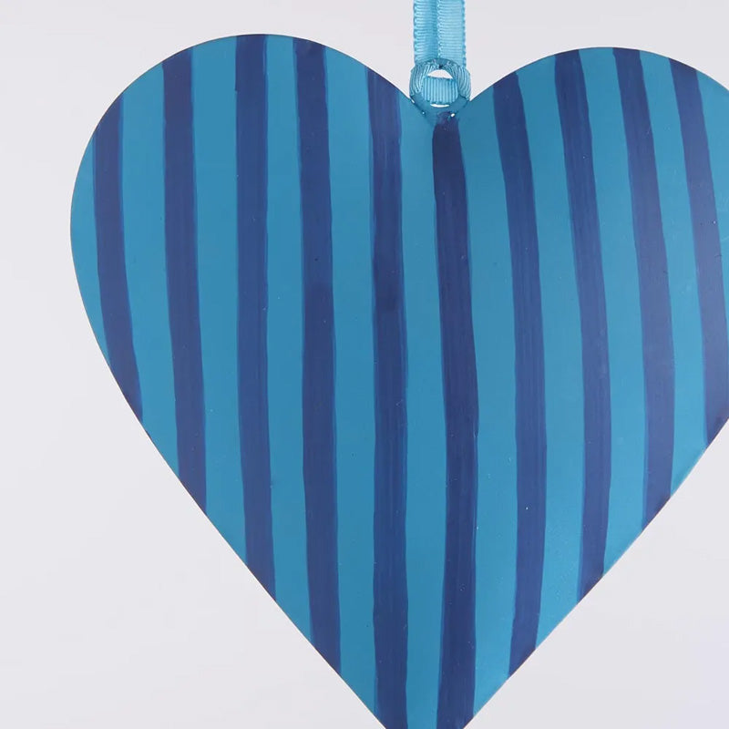 Heart Decoration Large Blue