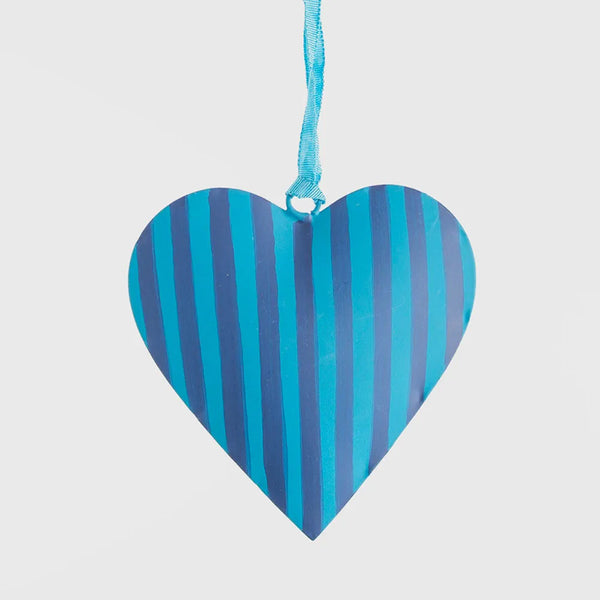 Heart Decoration Small Blue
