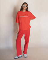 Find Fantastico Tee Lobster Red - Araminta James at Bungalow Trading Co.