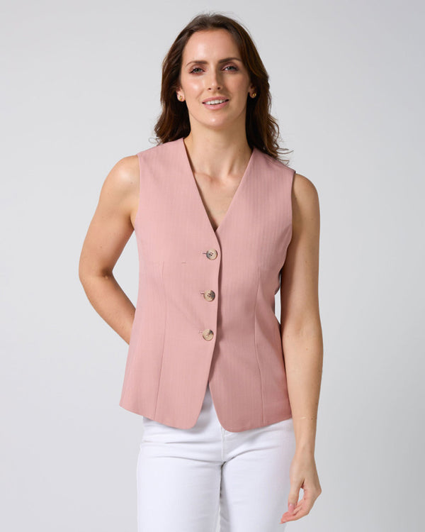 Farah Vest Rose