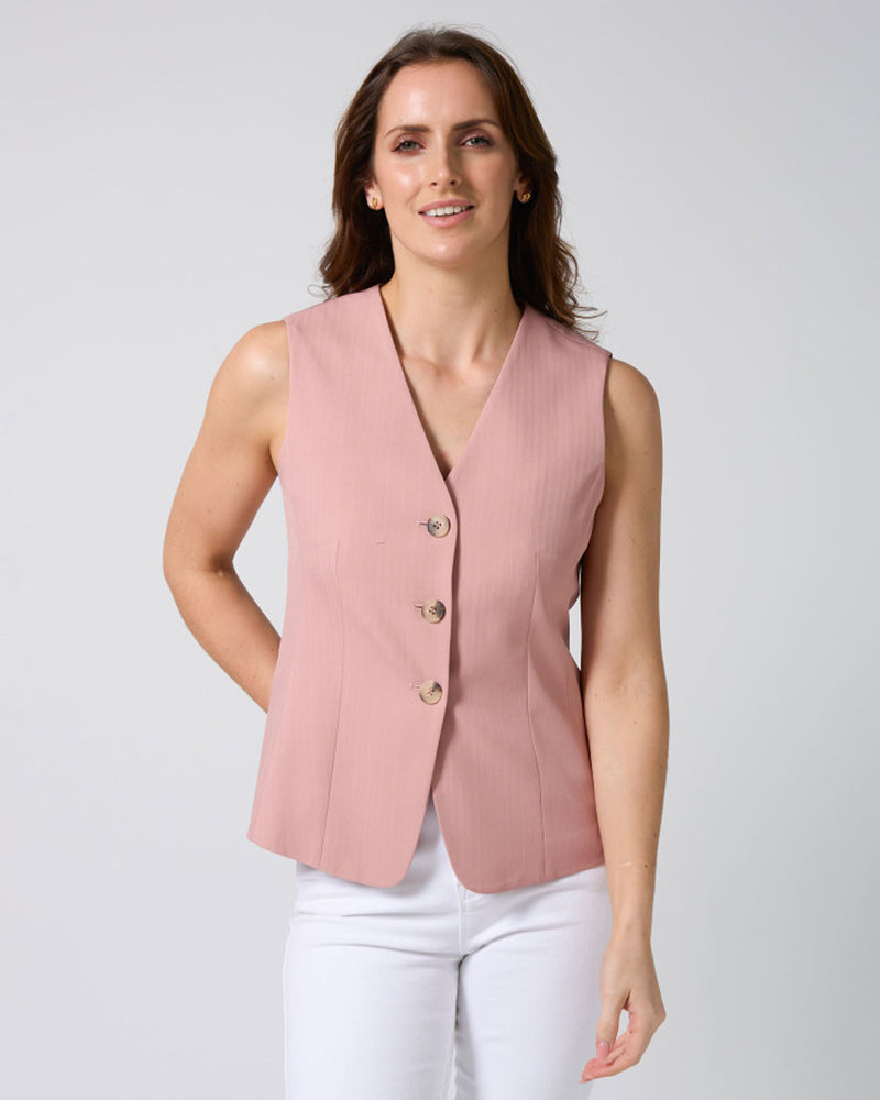Farah Vest Rose