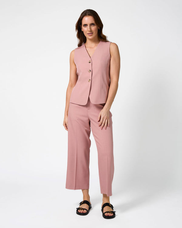 Farah Vest Rose