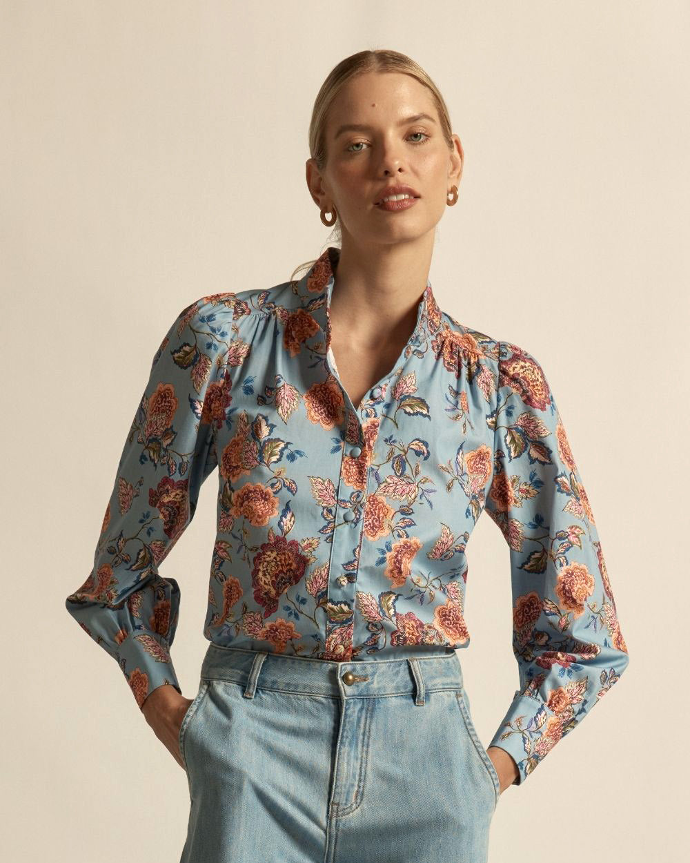 Fete Top Twilight Bloom