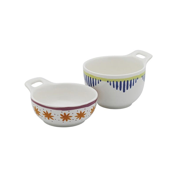 Find Fiesta Set of 2 Dip Bowls - CWM at Bungalow Trading Co.