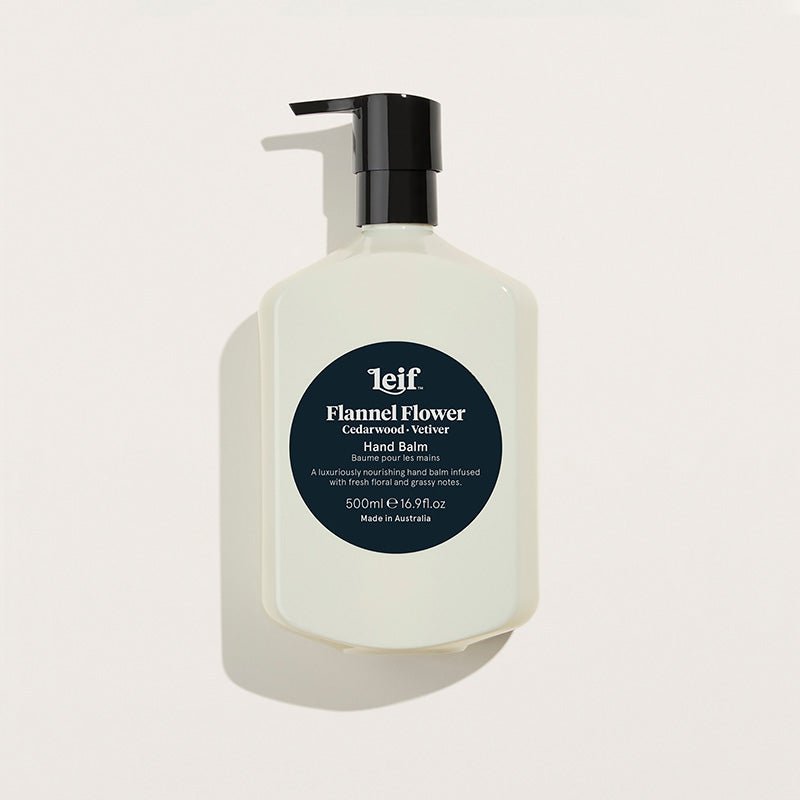 Find Flannel Flower Hand Balm 500ml - Leif at Bungalow Trading Co.