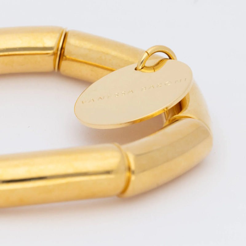 Find Flex Bracelet Gold - Vanessa Baroni at Bungalow Trading Co.