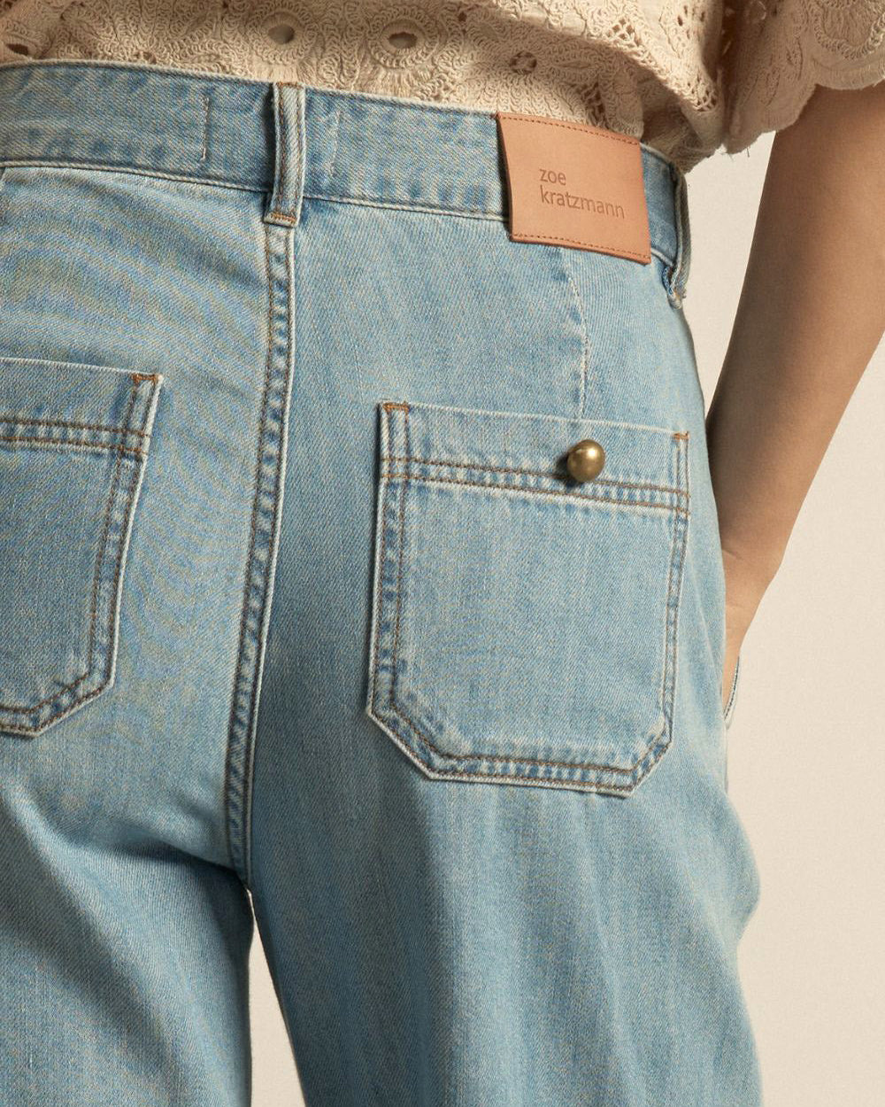Flint Jean Light Washed Denim