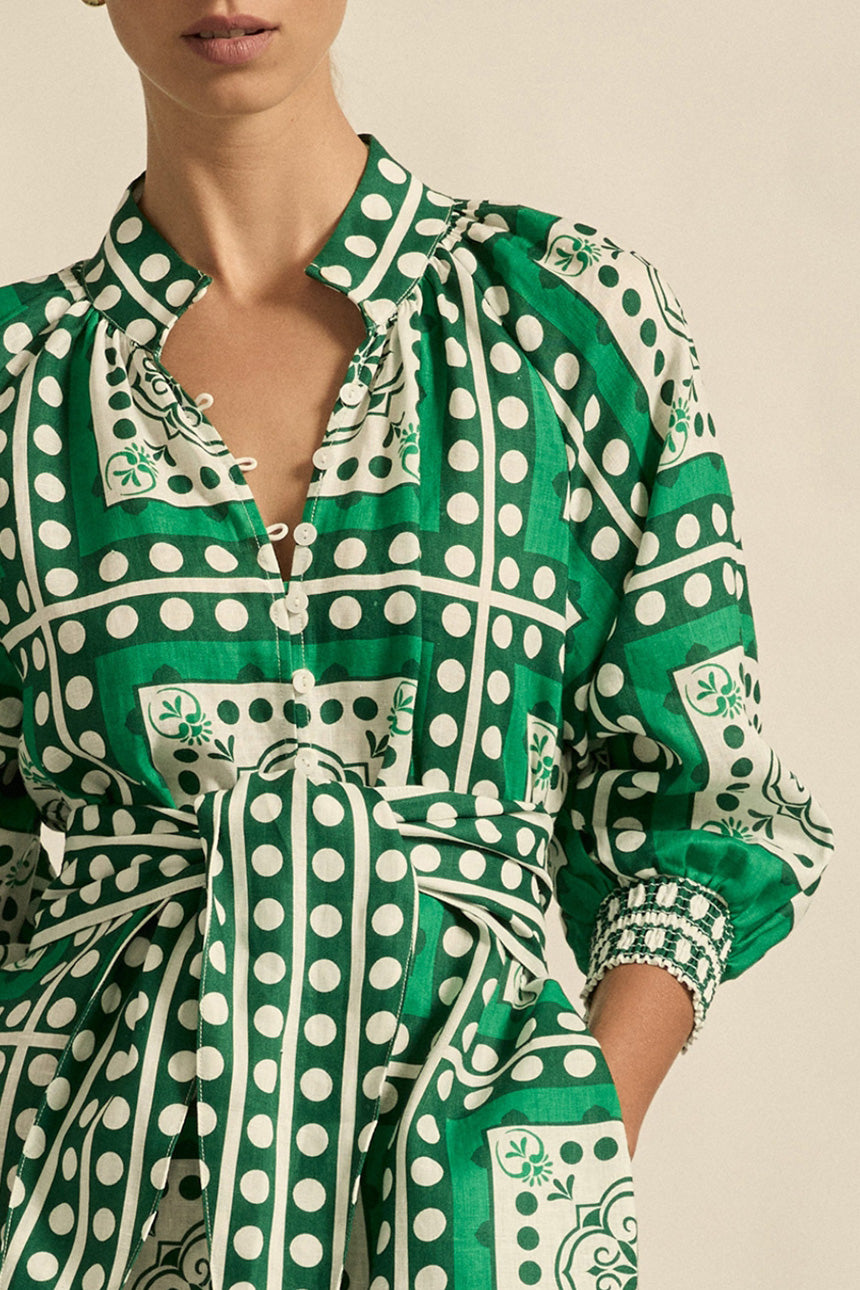 Flourish Dress Parrot Scarf